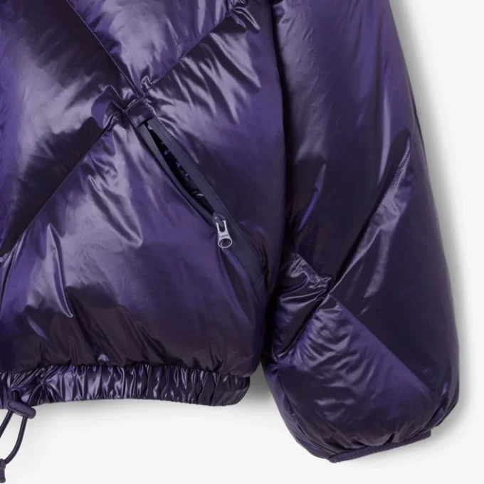 Oversized-Daunenjacke für Damen, wasserabweisend