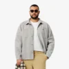 Oversized-Flanell-Overshirt für Herren