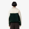 Oversized-Fleece-Sweatshirt mit hohem Kragen für Damen