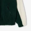 Oversized-Fleece-Sweatshirt mit hohem Kragen für Damen