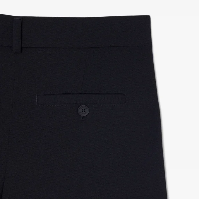 Oversized-Hose aus fließendem Piqué