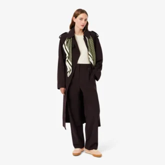 Oversized-Hose aus Woll-Blend