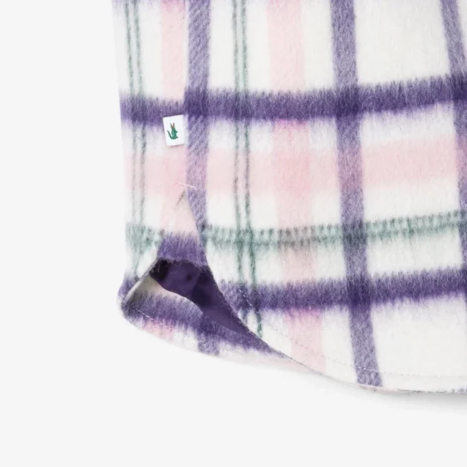 Oversized-Overshirt aus gesteppter Wolle für Damen