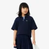 Oversized-Poloshirt für Mädchen