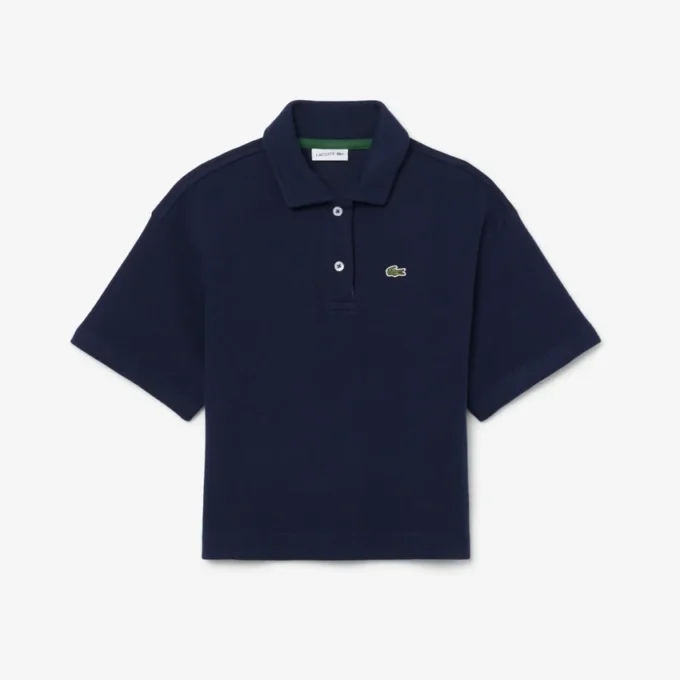 Oversized-Poloshirt für Mädchen