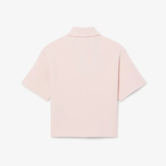 Oversized-Poloshirt für Mädchen