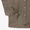 Oversized-Satinhemd mit Print