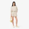 Oversized-Shorts aus Leinen-Blend