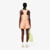 Oversized-Shorts aus Leinen-Blend