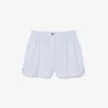 Oversized-Shorts aus Leinen-Blend