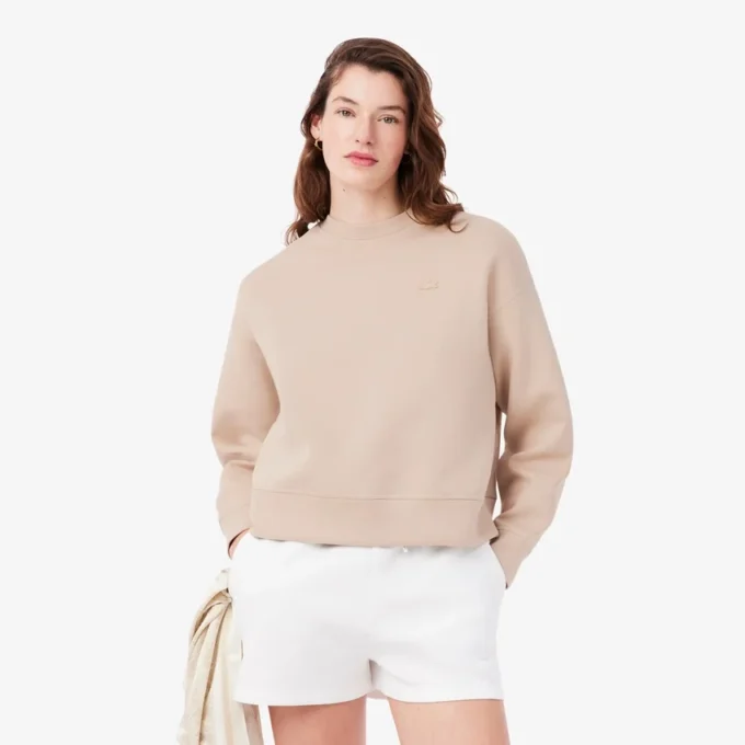 Oversized-Sweatshirt aus Double-Face-Jersey