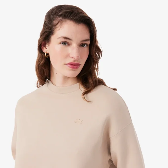 Oversized-Sweatshirt aus Double-Face-Jersey