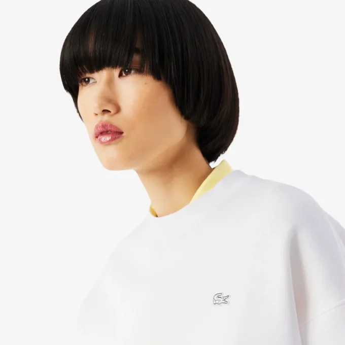 Oversized-Sweatshirt aus Double-Face-Jersey