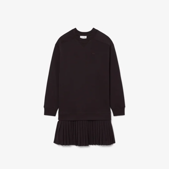 Oversized-Sweatshirt-Kleid aus Baumwolle