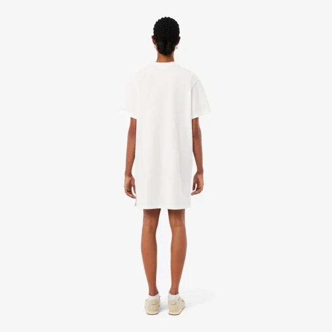 Oversized-T-Shirt-Kleid aus Baumwolle
