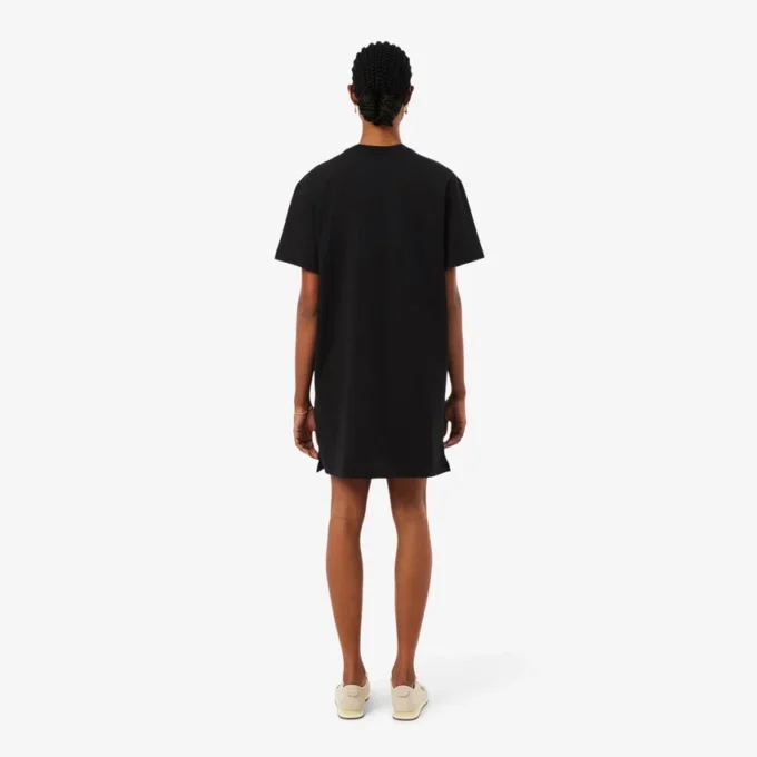 Oversized-T-Shirt-Kleid aus Baumwolle