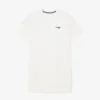 Oversized-T-Shirt-Kleid aus Baumwolle