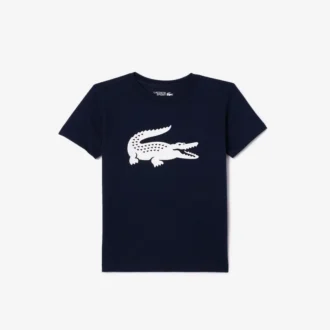 Oversized-Tennis-T-Shirt aus technischer Baumwolle für Kinder