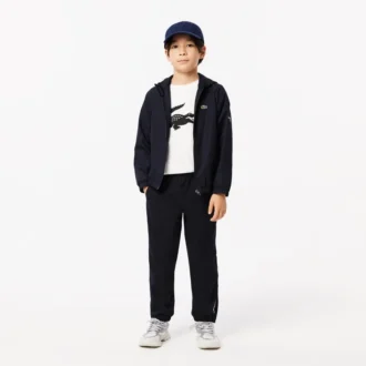 Oversized-Tennis-T-Shirt aus technischer Baumwolle für Kinder