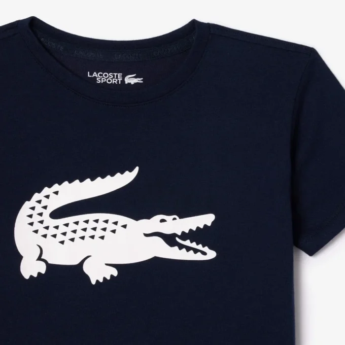 Oversized-Tennis-T-Shirt aus technischer Baumwolle für Kinder