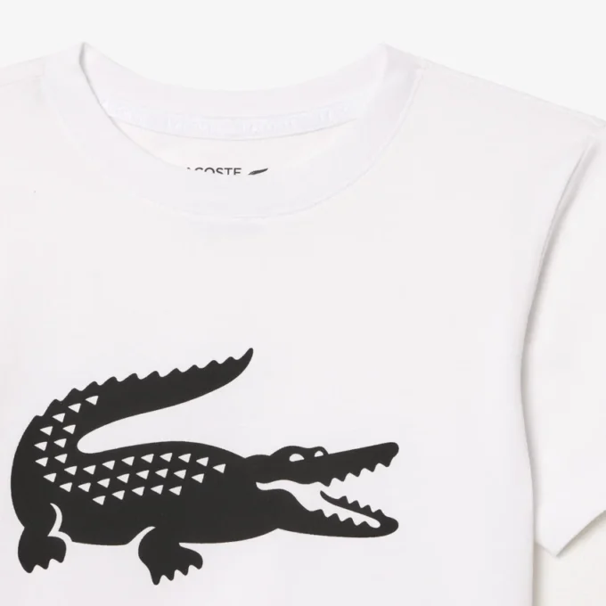 Oversized-Tennis-T-Shirt aus technischer Baumwolle für Kinder