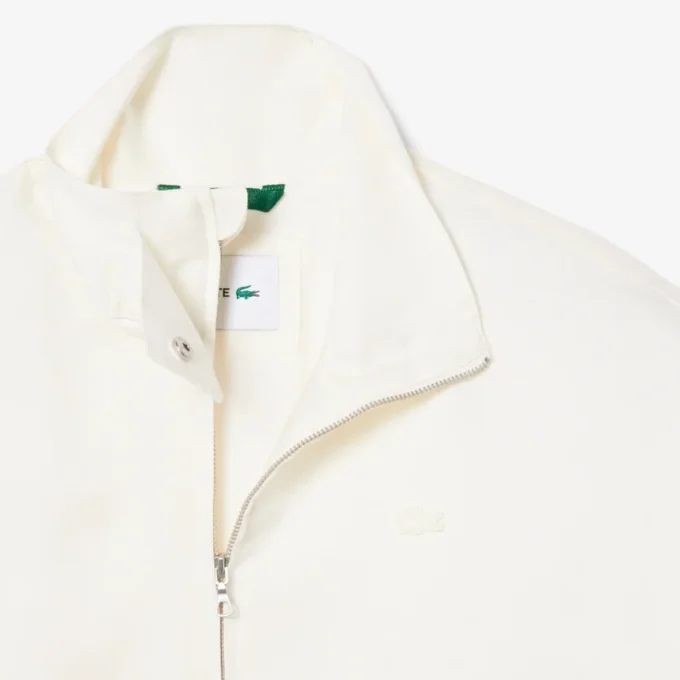 Oversized-Trainingsjacke aus Leinen-Blend