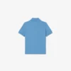 Petit Piqué Poloshirt mit Farbblock-Design
