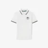 Petit Piqua Polo für Jungen mit gestreiftem Kragen