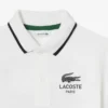 Petit Piqua Polo für Jungen mit gestreiftem Kragen