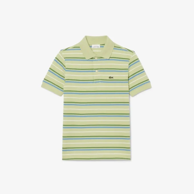 Petit Piqua Poloshirt für Jungen mit Kontraststreifen