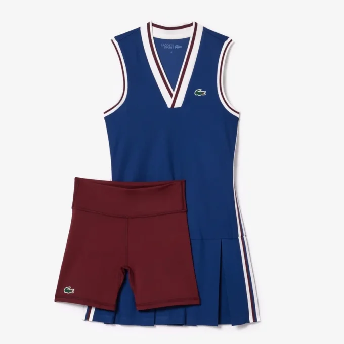 Piqua-Tennis-Kleid für Damen mit herausnehmbarem Futter