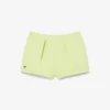 Plissierte Baumwollshorts
