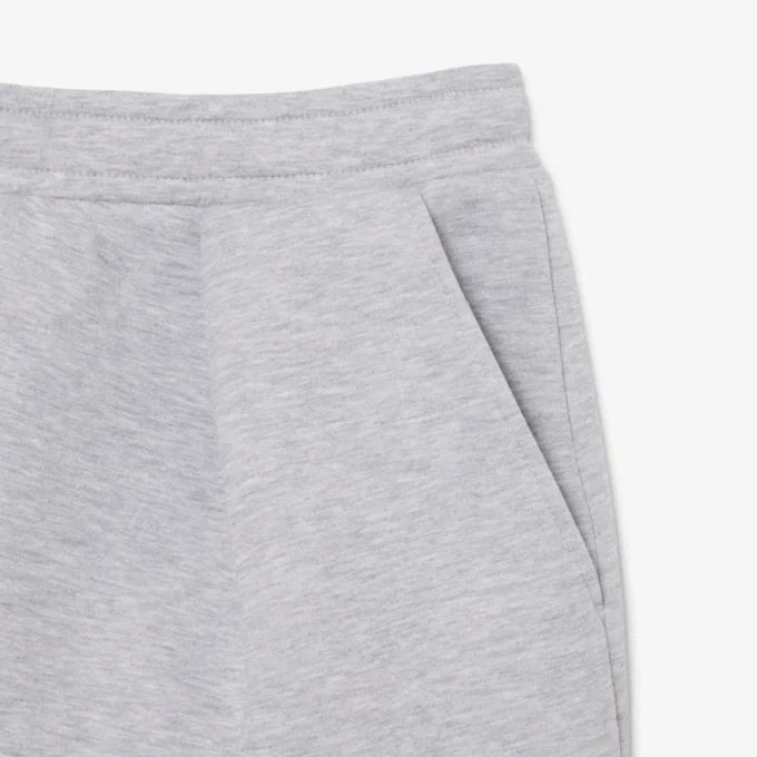 Plissierte Baumwollshorts