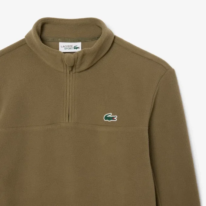 Polarfleece-Golfoberteil für Herren mit Viertelreißverschluss