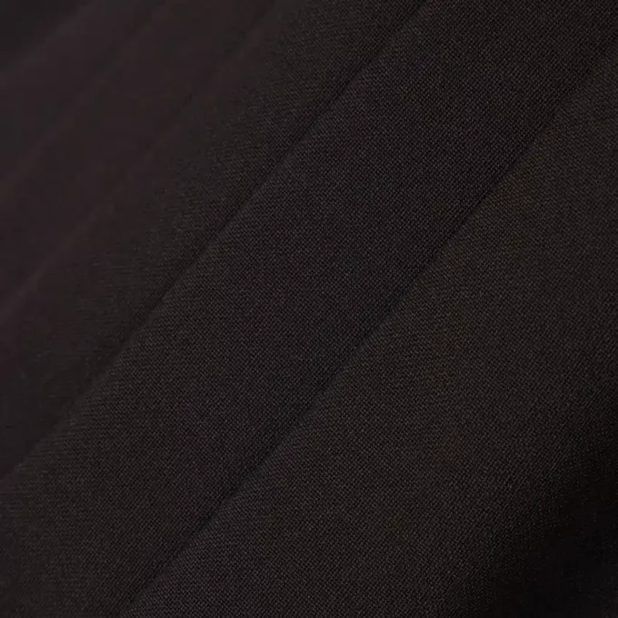 Polo-Kleid aus Wollmischung mit Plissee