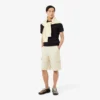 Polohemd aus Baumwolljacquard mit Regular Fit