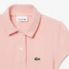 Polohemd für Mädchen mit gewelltem Kragen