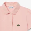 Polohemd für Mädchen mit gewelltem Kragen