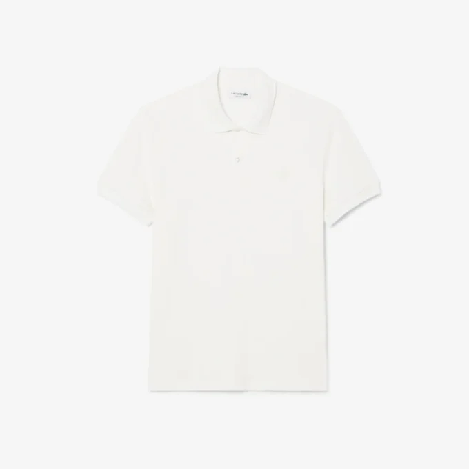 Polohemd mit klassischer Passform aus geripptem Strick