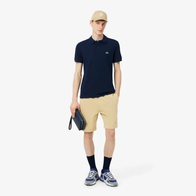 Polohemd mit Logo-Streifen in Regular Fit