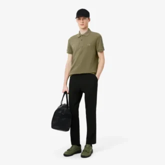 Polohemd mit Logo-Streifen in Regular Fit