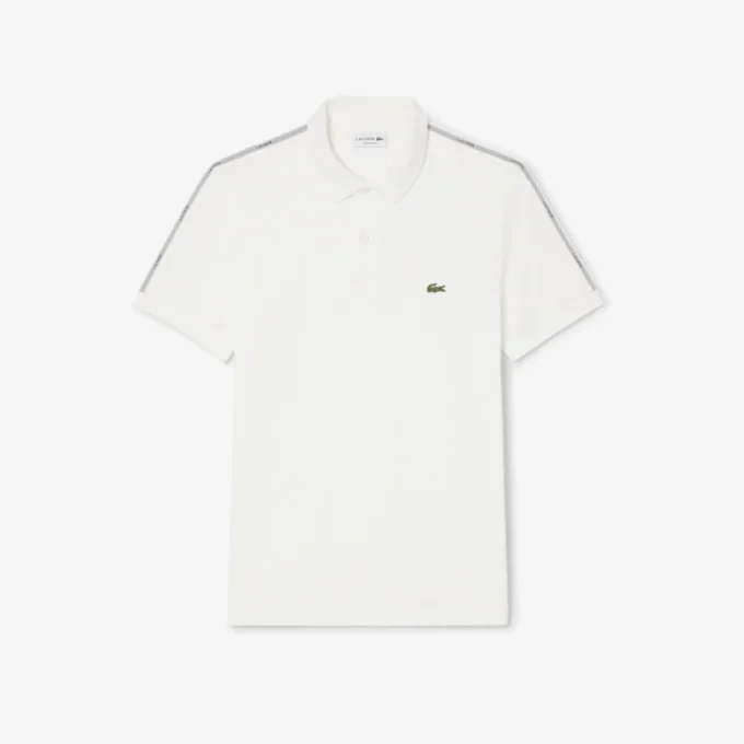 Polohemd mit Logo-Streifen in Regular Fit