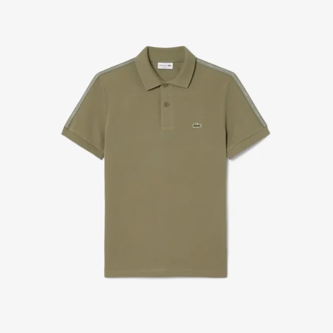 Polohemd mit Logo-Streifen in Regular Fit