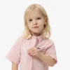 Popeline-Plisseerock-Shirtkleid