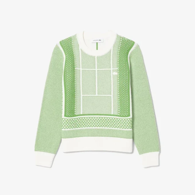 Pullover mit Tennis-Motiv