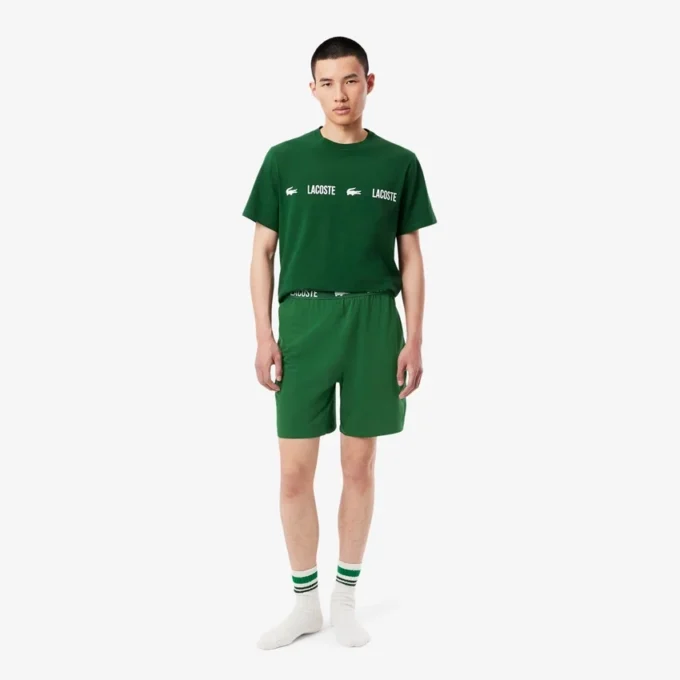 Pyjama-Shorts aus weicher Baumwolle für Herren