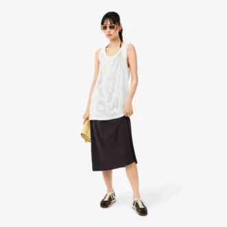 Rückenfreies Maxikleid mit Trägern