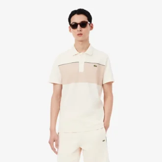 Regular Fit Colorblock Piqué-Poloshirt