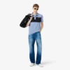 Regular Fit Colorblock Piqué-Poloshirt