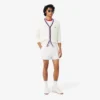 Regular Fit Double-Face-Shorts mit Kontrastbesatz